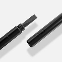 Matita / Penna in alluminio con mine monouso sostituibili - Nero
